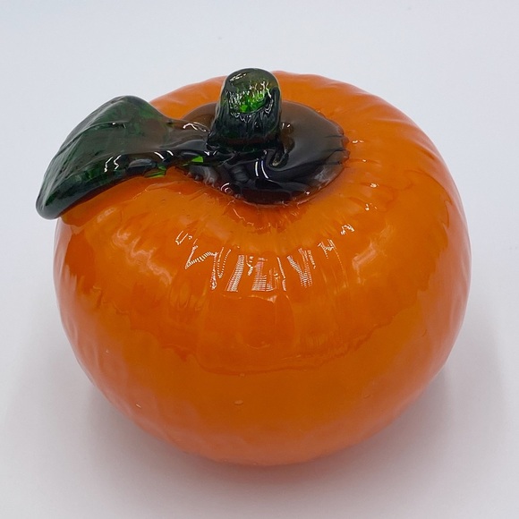 Vintage Glass Fruits Murano Style Hand
Blown Grapes Orange Apple Pear - Picture 7 of 16